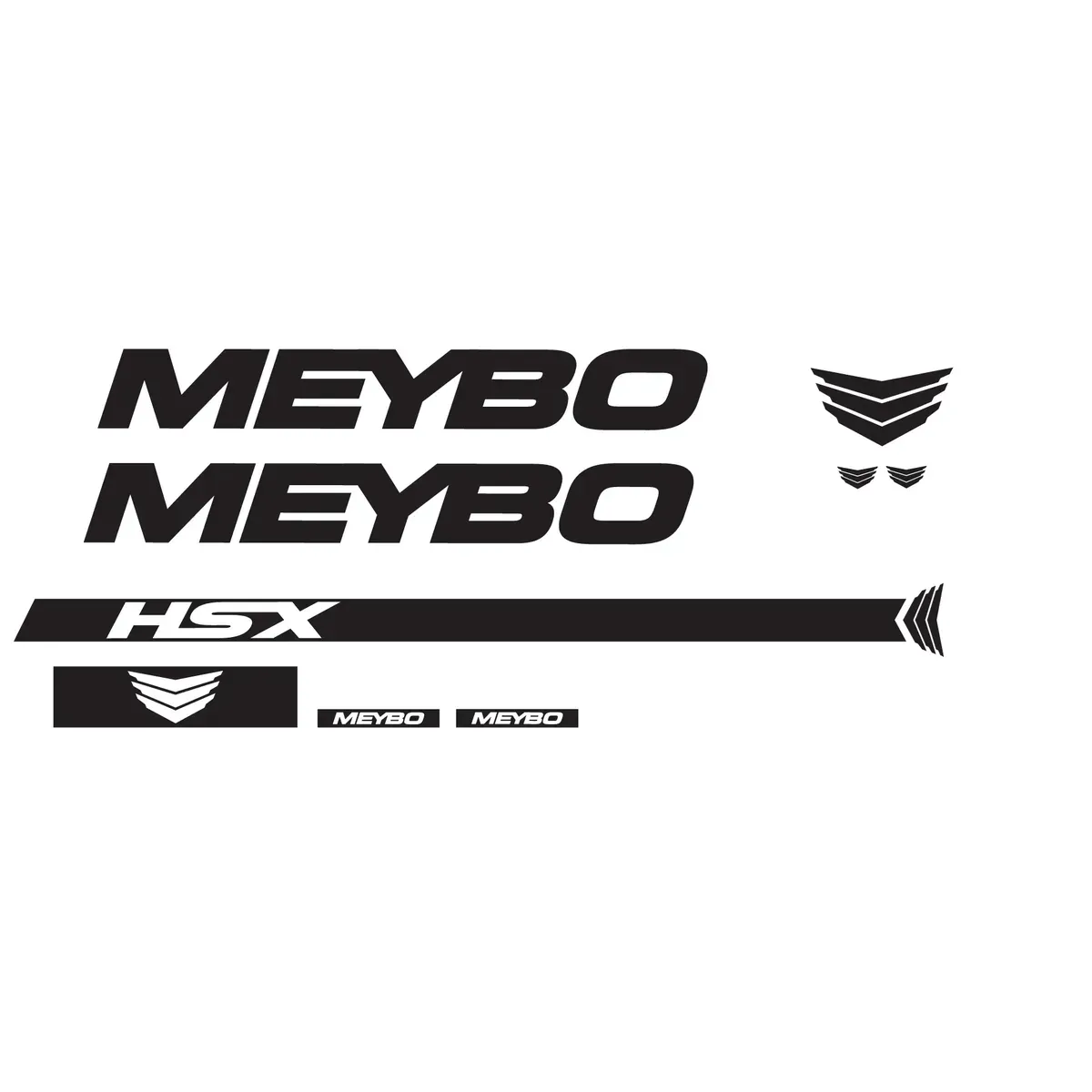 Meybo HSX Decal Kit Black
